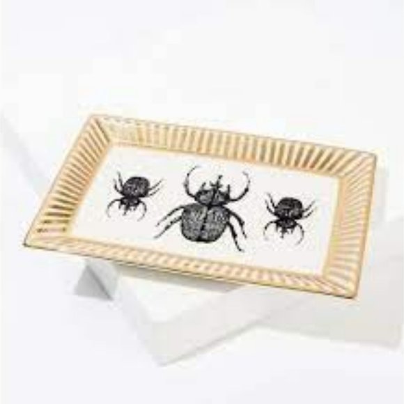 Jonathan Adler for India Hicks Goodluck Beetle Tray HTF - Picture 3 of 8